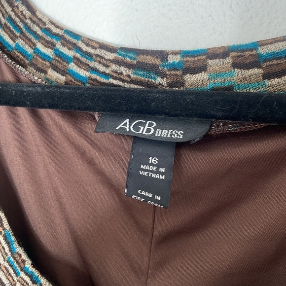 NWT AGB Multi-Color Dress - Picture 5 of 12